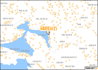 map of Marovići