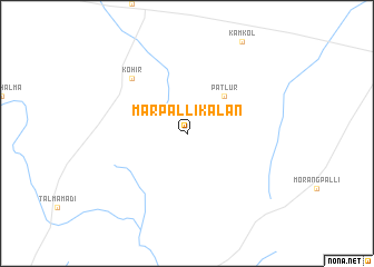 map of Marpalli Kalān
