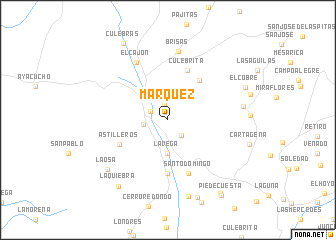 map of Marquez
