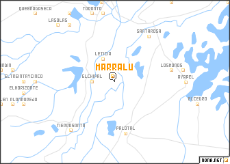 map of Marralú