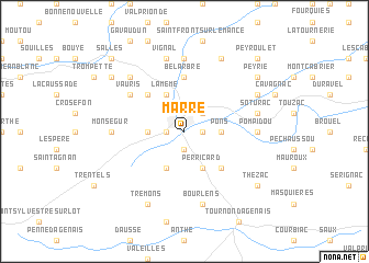 map of Marre