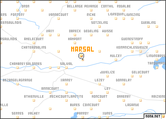 map of Marsal