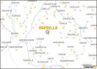 map of Marsella