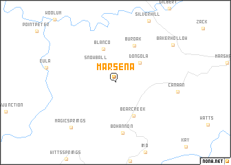 map of Marsena