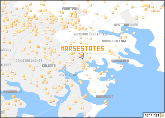 map of Mars Estates