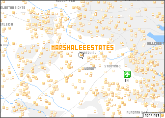 map of Marshalee Estates