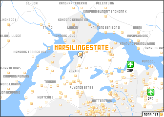 map of Marsiling Estate