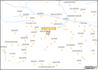 map of Marsina