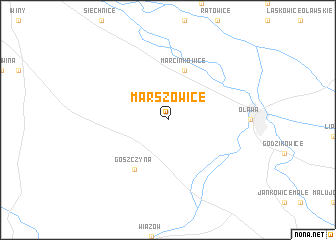 map of Marszowice