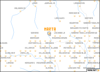 map of Marta