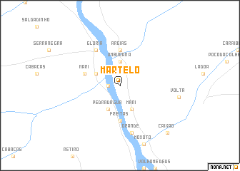 map of Martelo