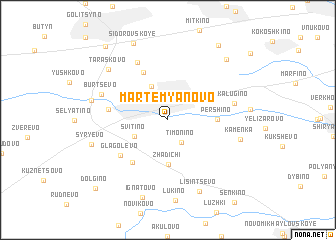 map of Martem\