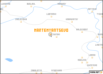 map of Martem\