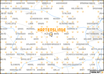 map of Martenslinde