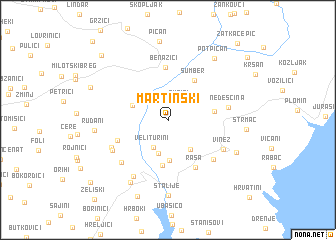 map of Martinski