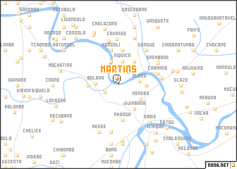 map of Martins