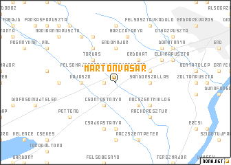 map of Martonvásár