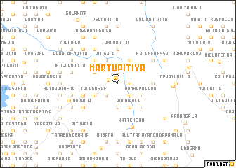 map of Martupitiya