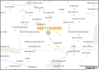 map of Martyukhina