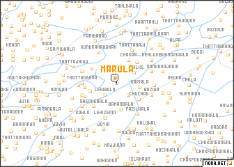 map of Marūla
