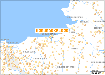 map of Marundakelapa