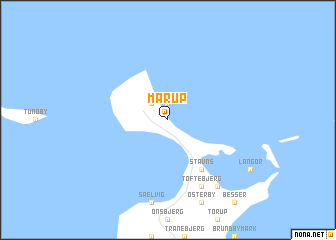 map of Mårup