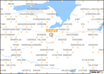 map of Marup