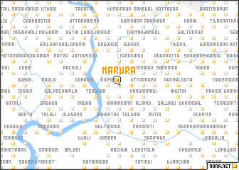 map of Marura