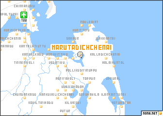 map of Marutadichchenai