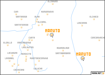 map of Maruto