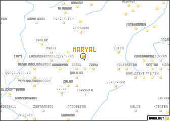 map of Maryāl