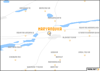 map of Mar\