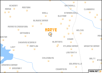 map of Marye