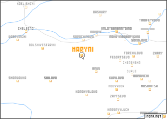 map of Maryni