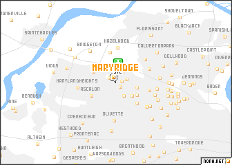 map of Mary Ridge