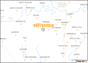 map of Marys Grove