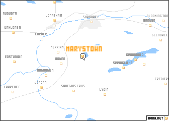 map of Marystown