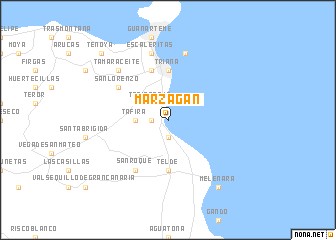 map of Marzagán