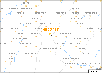 map of Marzolo