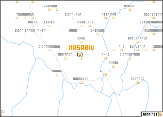 map of Masabiu