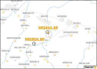 map of Mǝşǝdilǝr