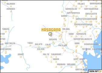 map of Masagana