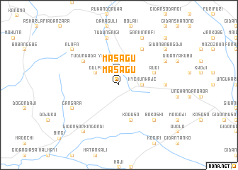 map of Masagu