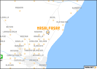 map of Masalfasar