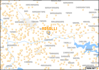 map of Masal-li