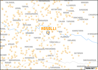 map of Masal-li