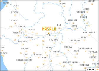 map of Masalo