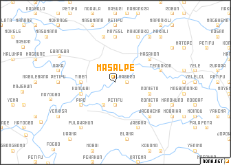 map of Masalpe