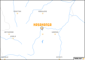 map of Masamanga