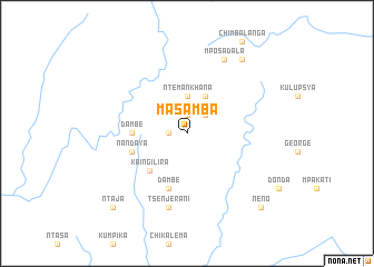 map of Masamba